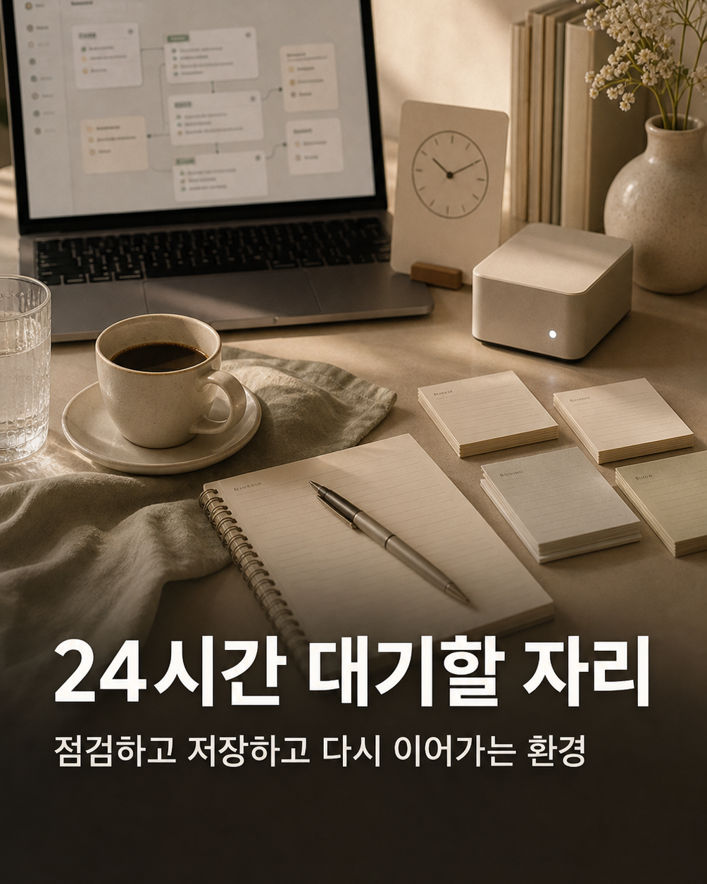 24시간 실행 환경 카드