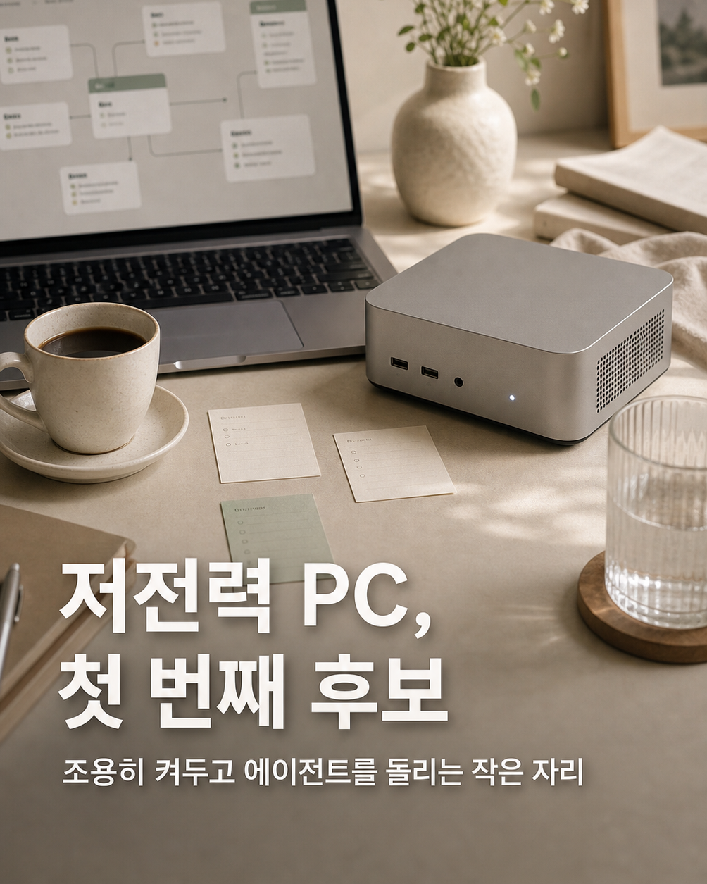 저전력 PC와 Mac mini형 환경 카드