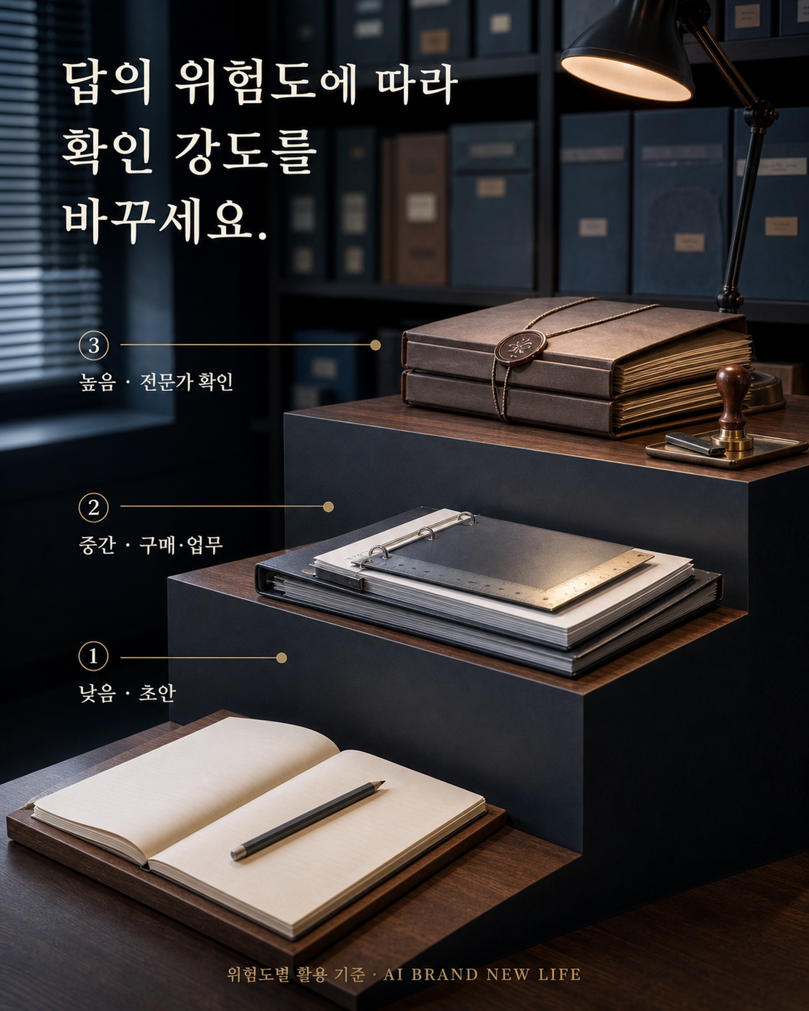 용도에 따라 검증 강도를 나누는 장면