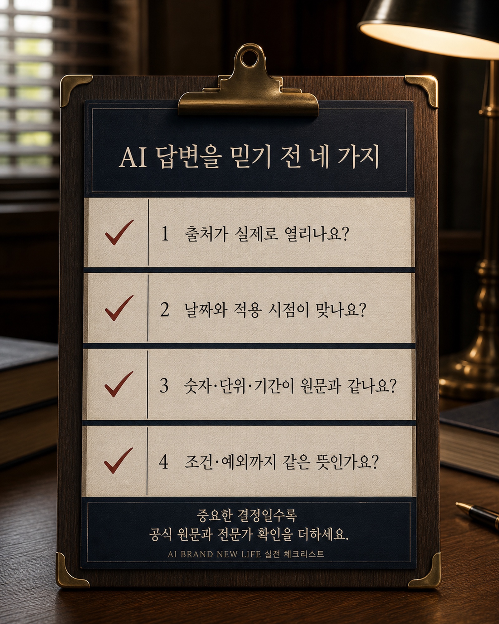 출처 날짜 숫자 원문 최종 체크리스트