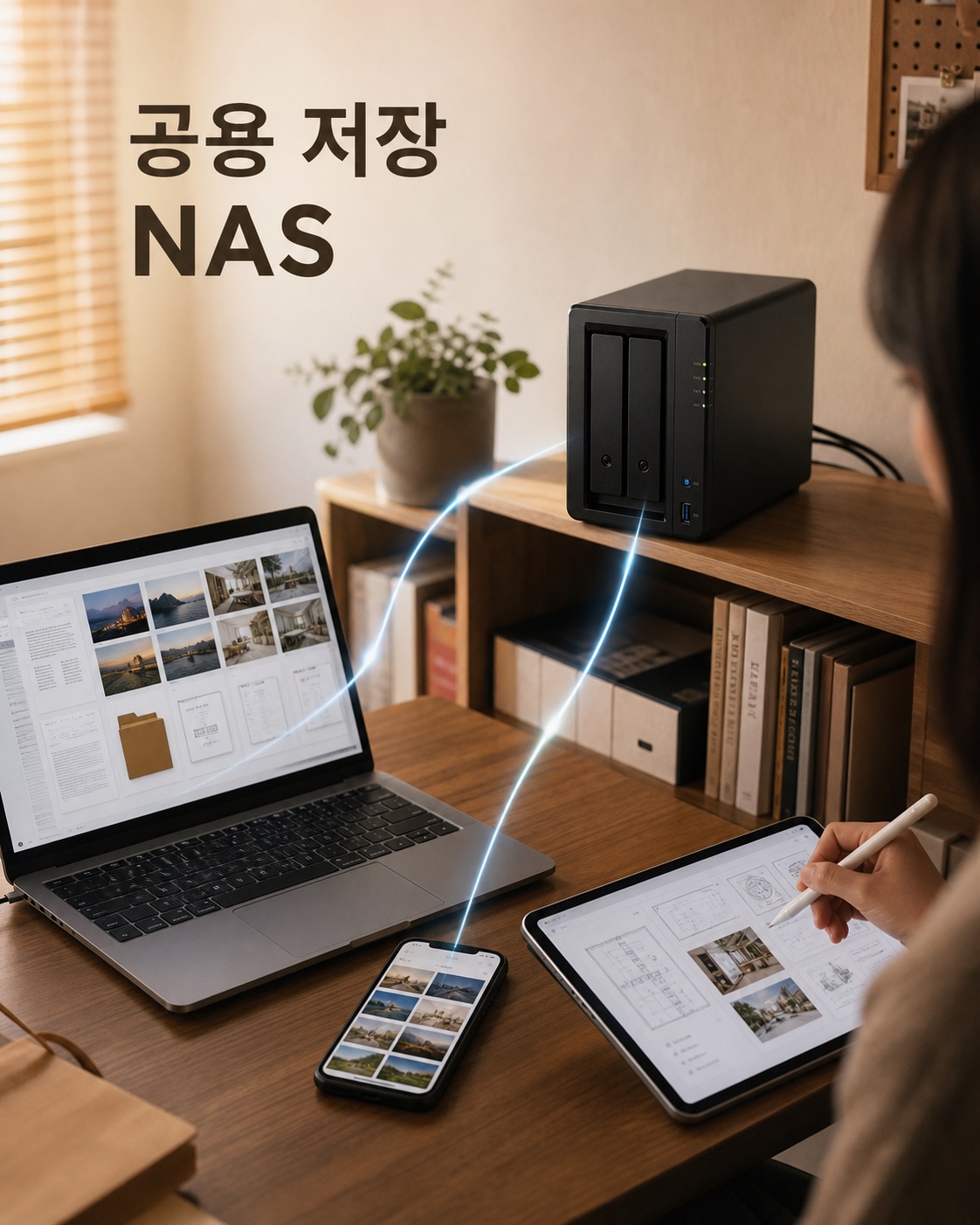 결과와 기록을 모으는 NAS 저장소
